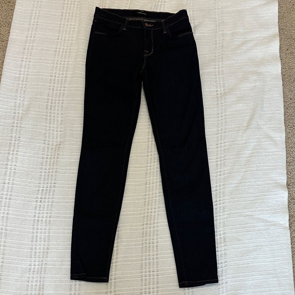 J Brand Women's Dark Blue Super Skinny Jeans